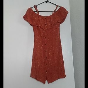Mossimo Burnt Orange Dress